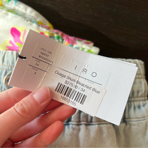 IRO ouaga drawstring short - Picture 9 of 10